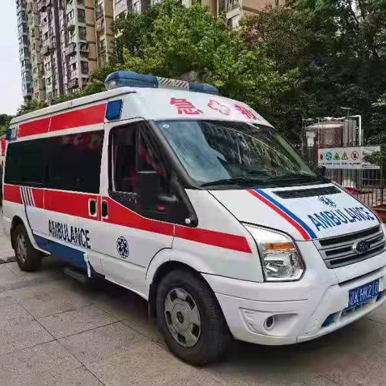 大理长途救护车护送病人返乡